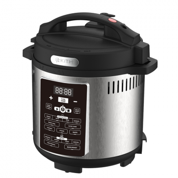 KITH 17-IN-1 MULTIFUNCTIONAL PRESSURE COOKER & AIR FRYER | ONE LID ONLY | EASY TO CLEAN & OPERATE | STACK AND STORE | QUALITY AND DURABLE | RECIPE BOOK INCLUDED - MPA-B6L-BK